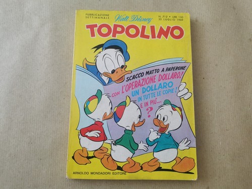 Topolino 712 con bollini - n.,
