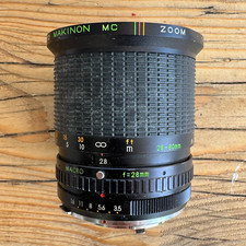 OBIETTIVO ZOOM AUTOMATICO MAKINON MC 28-80MM 1:3.5-4.5 per Pentax - Fungo