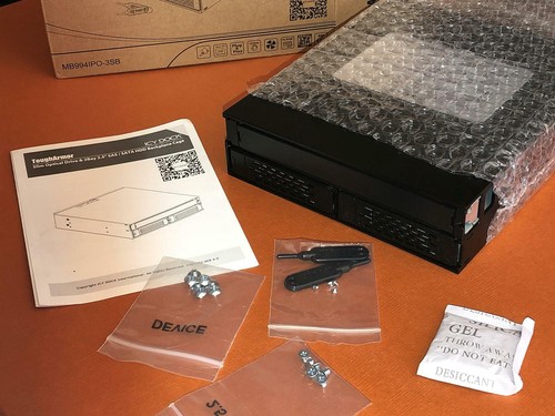 Icy dock mb994ipo 3sb dual - dual, bay