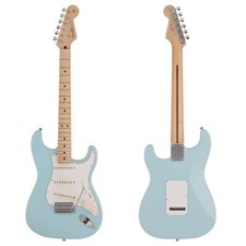 Fender Made in Japan Junior Collection Stratocaster Acero Satinato Daphne Blu