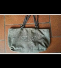 Borsa Liu Jo verde militare con brillanti 48cm x 24cm