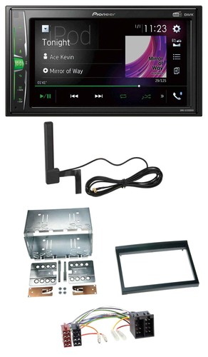 Pioneer mp3 dab aux 2din - dab,