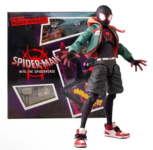 Spider man action figure - figure, miles