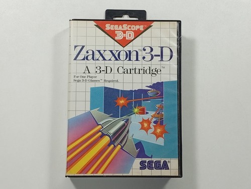 Zaxxon sega master system - zaxxon, 3-d