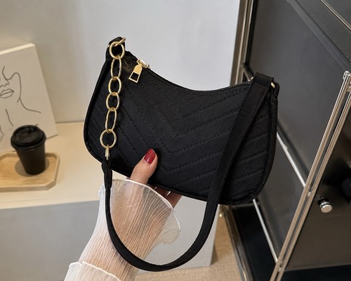 Borsa donna tracolla nera - tracolla, mini