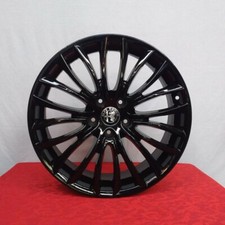 CERCHI IN LEGA 18" ORIGINALI ALFA ROMEO GIULIETTA PERSONALIZZATI NERO LUCIDO