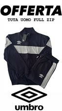 Tuta uomo umbro cotone leggero - umbro,