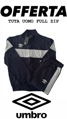 Tuta uomo umbro cotone - cotone, leggero