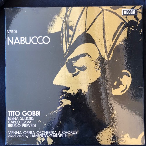 Verdi nabucco tito gobbi - nabucco,