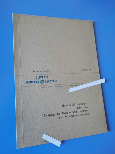 Libro olivetti manuale del - olivetti,