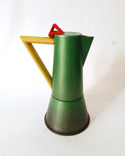 ♥ CAFFETTIERA ACCADEMIA LAGOSTINA VERDE BIG SIZE DESIGN SOTTSASS THUN MEMPHIS