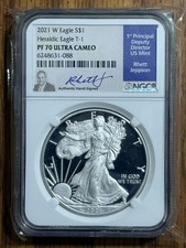 2021 proof silver eagle - proof, type