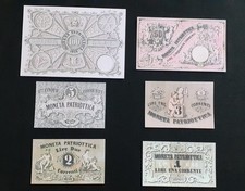 Banconote 6 Pezzi Moneta
