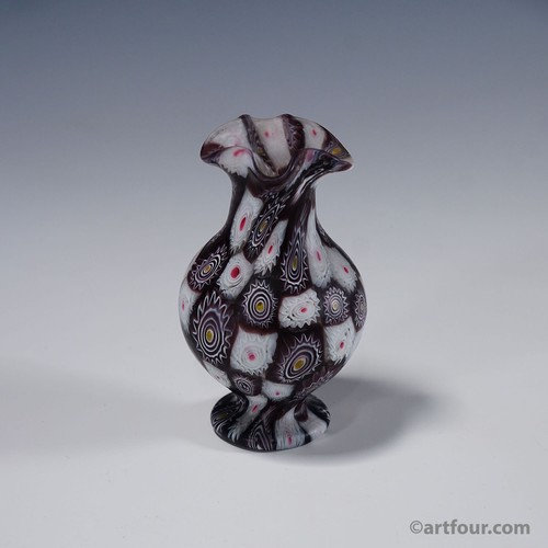 Antico vaso millefiori - millefiori, in
