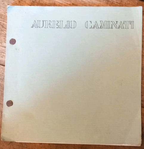 Libro aurelio caminati 1983 - aurelio,