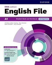 ENGLISH FILE A1 - STUDENT'S BOOK + WORKBOOK WITH KEY + DIGITAL PACK  -