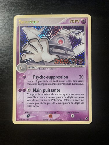 Carte pokémon teraclope - carte, :