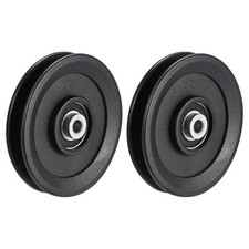 113mm Cuscinetto Puleggia Ruota Cavo Fitness Attrezzatura Accessori 2pz