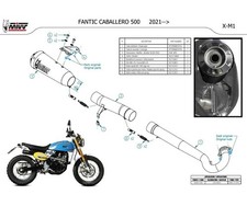 Complete Exhaust MIVV X-M1