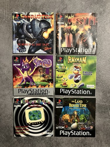 Libretti giochi ps1 - libretti, originali