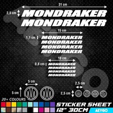 MONDRAKER Vinile Decalcomania