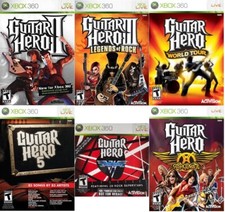 6 giochi Guitar Hero nuovi