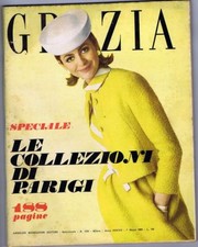 Grazia N. 1255,1965–MODA Le collezioni di Parigi, modelli di Dior, Balmain ecc.