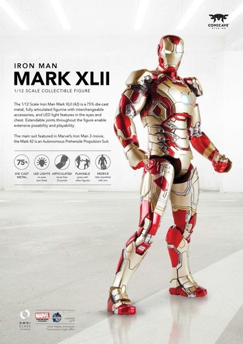 Action figure marvel iron - figure, man