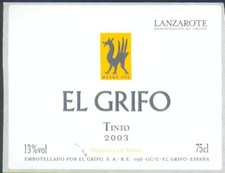 Etichette vino SPAGNA EL GRIFO