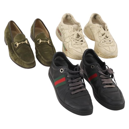 Gucci shoes suede leather - gucci, 3