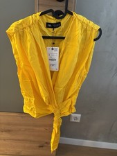 T-shirt Zara gialla, taglia S