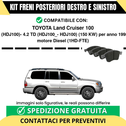 Pastiglie freno posteriori - pastiglie,