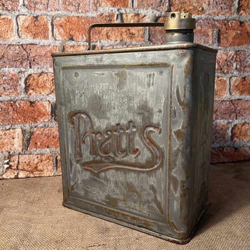 Vintage 1930 pratts petrol can - 1930,