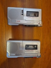 Lotto 2 registratori Sony Microcassette-Corder M-455 e M-560V – vintage – per...