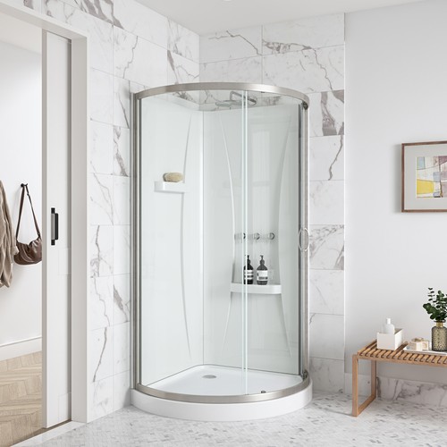 Kit doccia angolare - , tondo