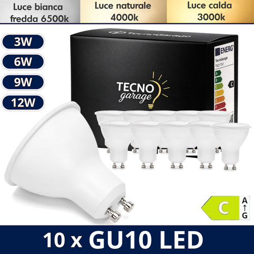 Lampadine led gu10 10 - lampadine,