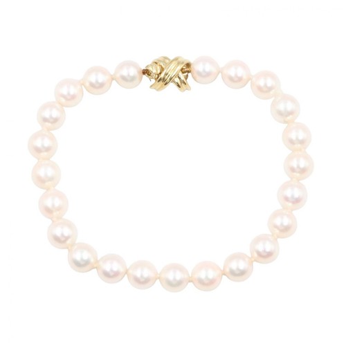 Bracciale perle firmato - bracciale,