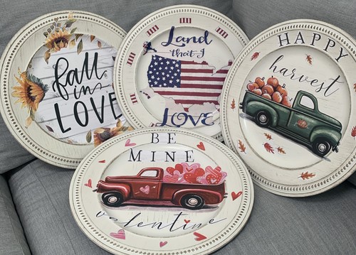 Set piatti decoupage - set,
