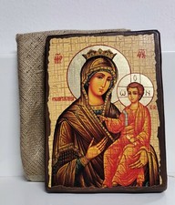 Icona ortodossa in legno di