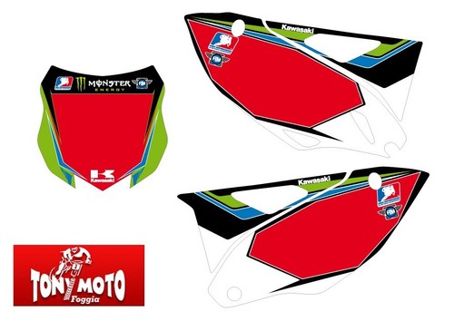 Kit grafiche adesivi - grafiche, monster