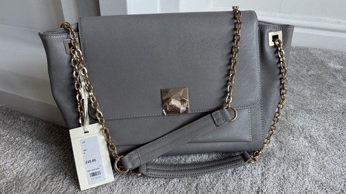 Borsa linea grigia - linea, con