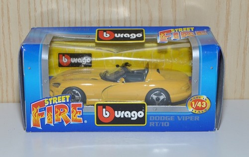 Burago 41250 dodge viper 10 - viper, rt/10