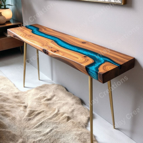 Tavolo consolle resina - tavolo,