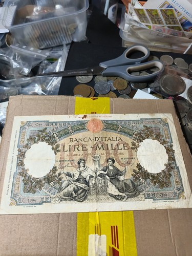 1000 lire regine del - lire, mare