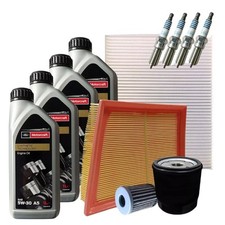 Kit Tagliando Ford Fiesta 1.4 GPL VI B-Max 4 Filtri 4 Candele Olio 5W30