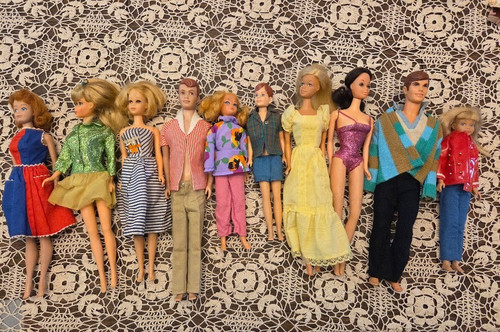 Lotto bambole barbie - 10,