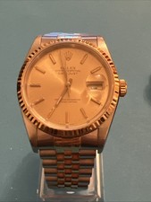 rolex datejust 36 acciaio oro