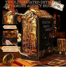 Auney Book Nook DIY Casa Delle