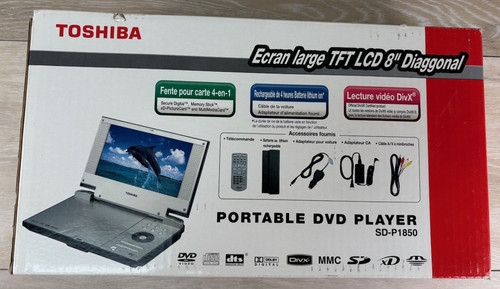 Toshiba p1850 silver black - toshiba, sd-p1850