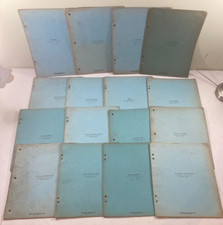 1930 lot booklets antique - lot, 16